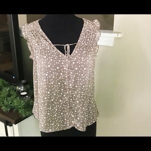 Mossimo Supply Co. Polka Dot Blouse